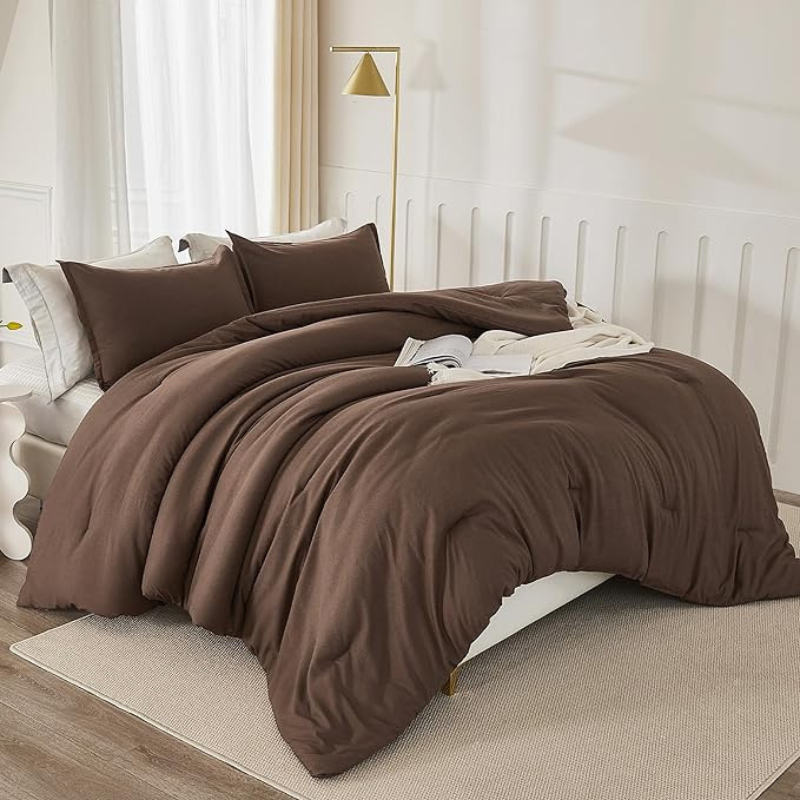 3 Pieces Lightweight Bedding Comforter Set