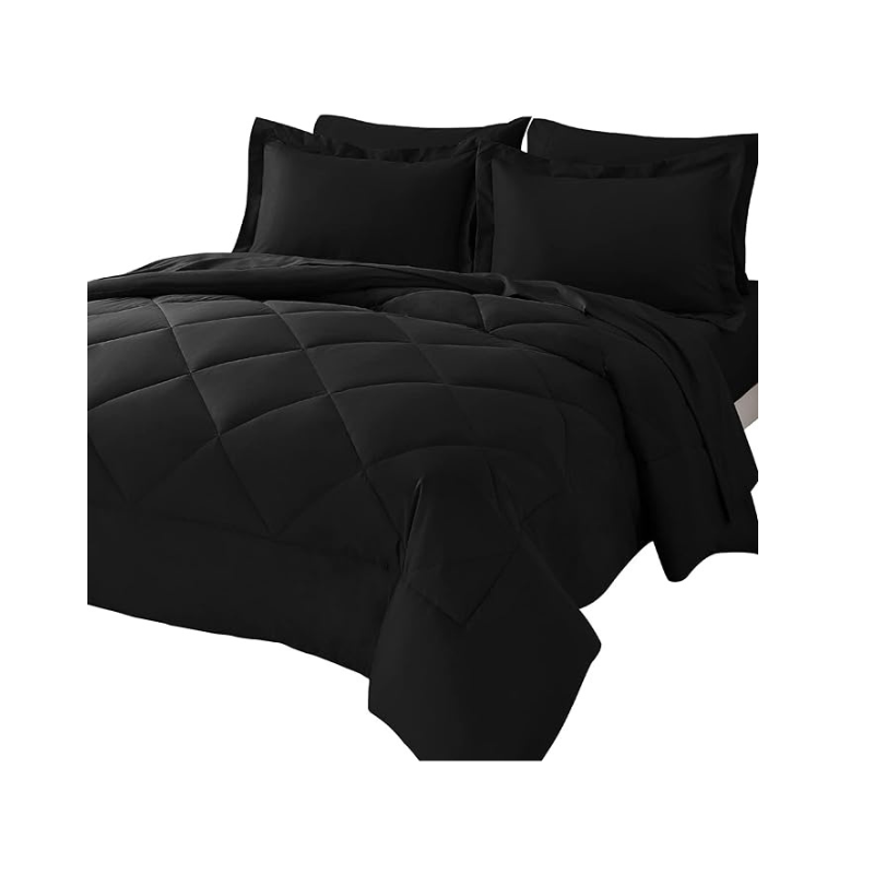 7 Pieces Comforter Set For All Seasons