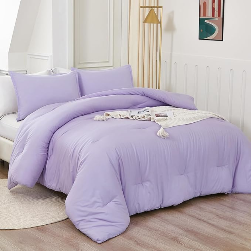 3 Pieces Lightweight Bedding Comforter Set
