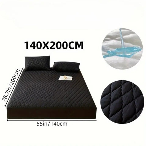 1 Piece Layered Waterproof Mattress Protector