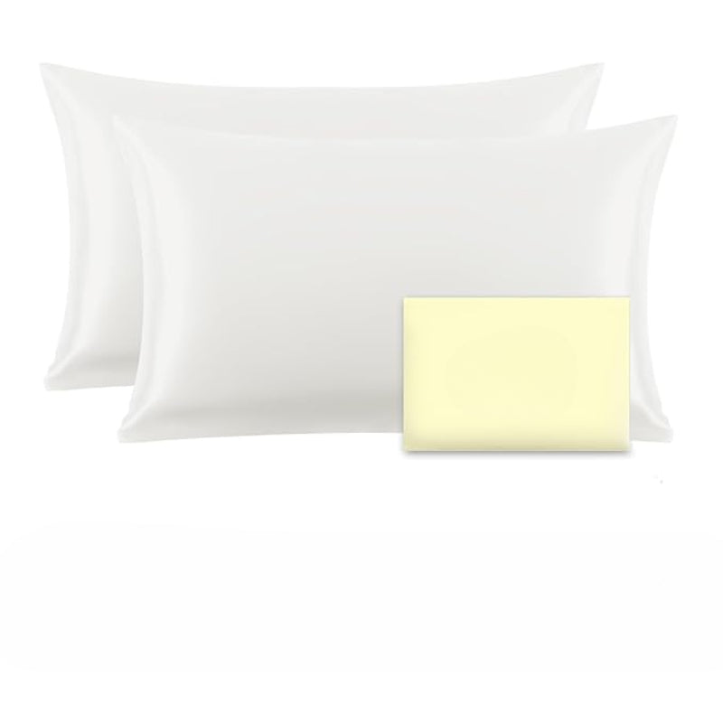 2 Pieces Luxurious Silk Pillowcase For All Seasons