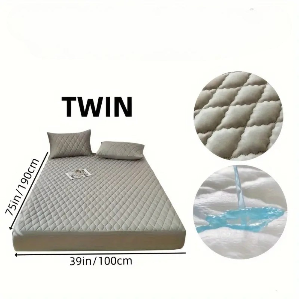 1 Piece Layered Waterproof Mattress Protector