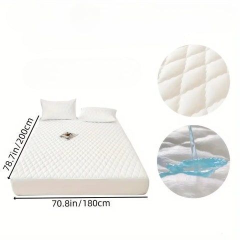 1 Piece Layered Waterproof Mattress Protector