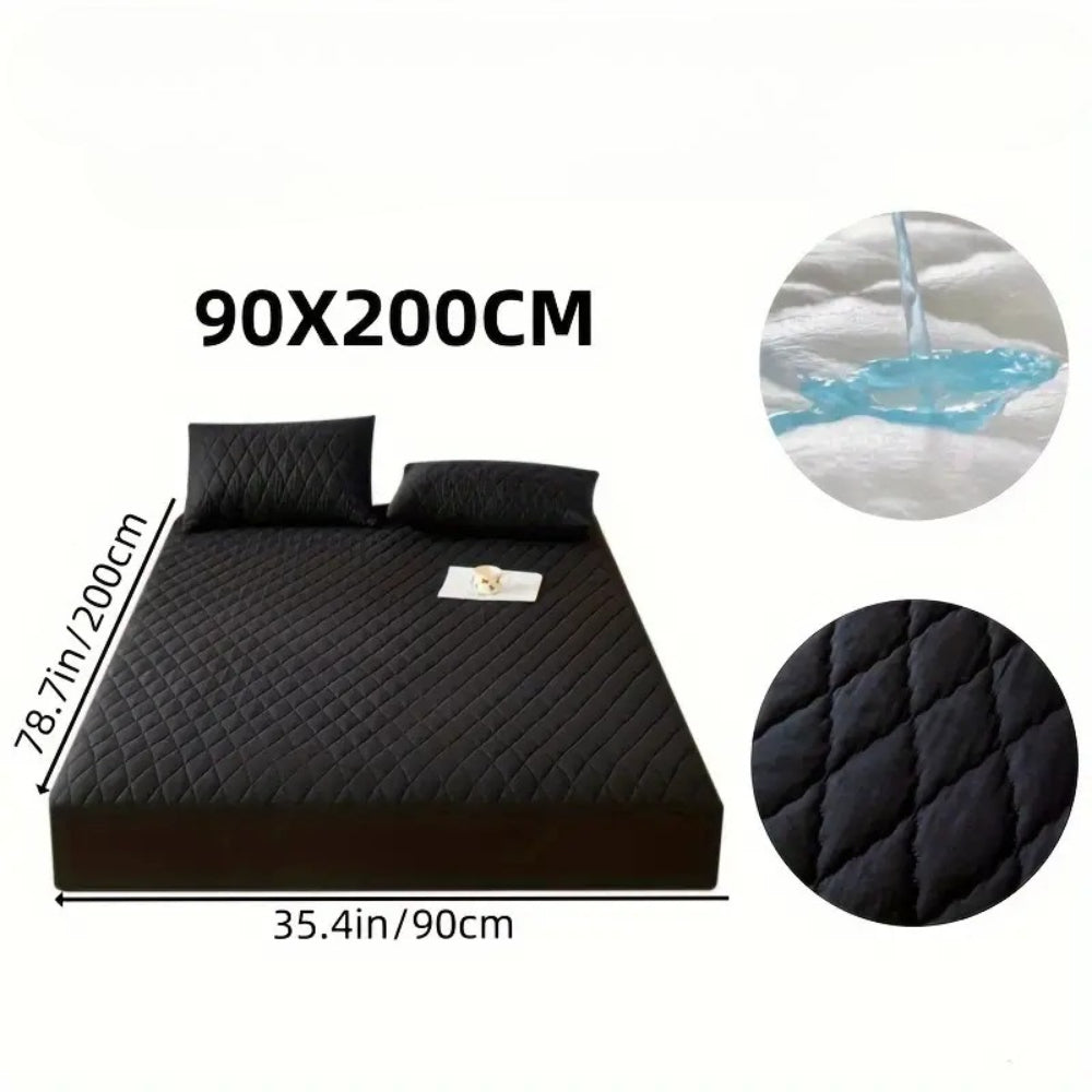 1 Piece Layered Waterproof Mattress Protector