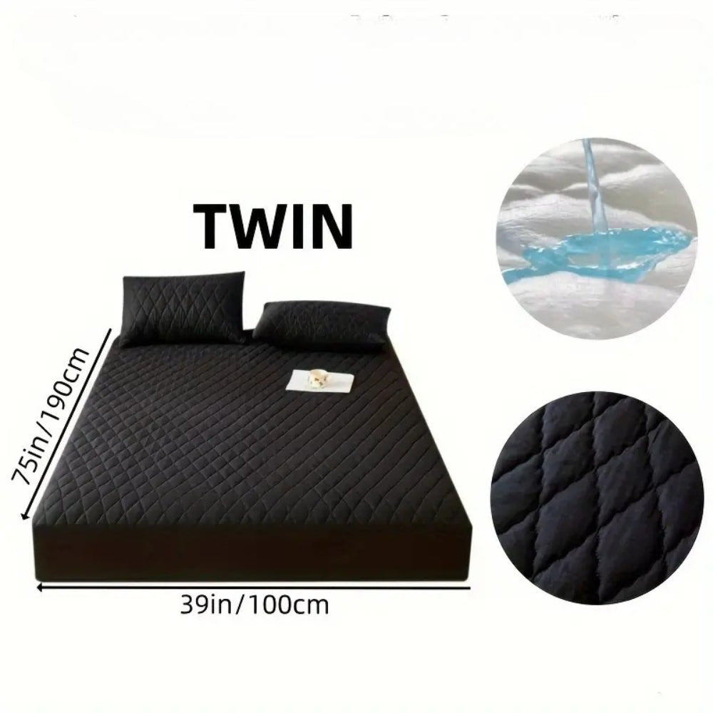 1 Piece Layered Waterproof Mattress Protector