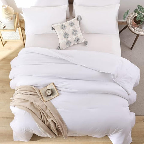 3 Pieces Bedding All Season Lightweight Blanket Quilt Gifts