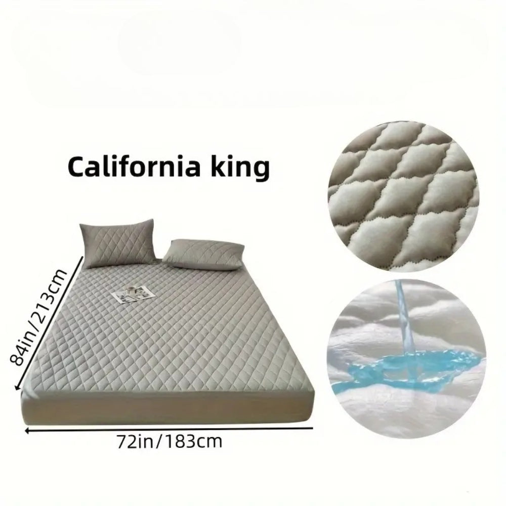 1 Piece Layered Waterproof Mattress Protector