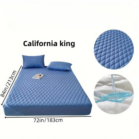 1 Piece Layered Waterproof Mattress Protector