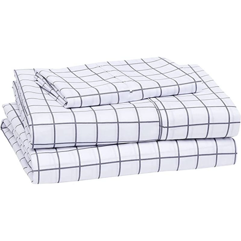 Lightweight Microfiber Printed Bed Sheet Set