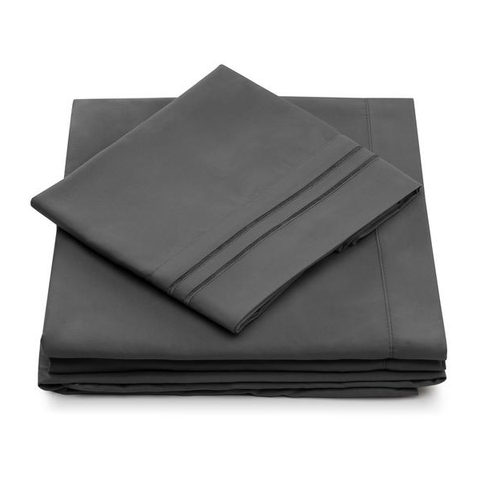 Comfy Bedsheets Brushed Microfiber 1800 Bedding - Wrinkle, Fade, Stain Resistant - 4 Piece